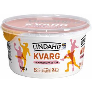Lindahls Kvarg Mango & Passion 500g