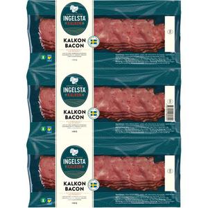 Ingelsta Kalkon Kalkonbacon 3x100g