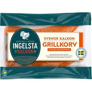 Ingelsta Kalkon Kalkongrillkorv Tjock 270g
