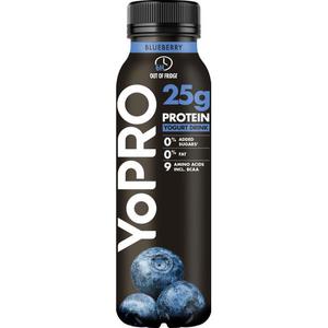 Danone YoPro Drickyoghurt Protein Blabar Laktosfri 300g Danone Yopro