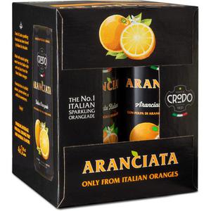 Fonti di Crodo Apelsinlemonad 4x33cl