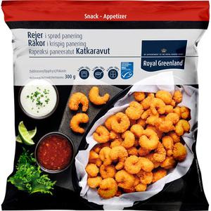 Royal Greenland Rakor Sprodpanerade Fryst MSC 300g