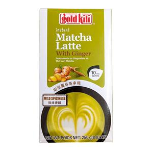 Matcha med ingefara Instant latte Gold Kili 250g