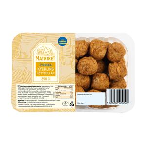 Matriket Kycklingkottbullar