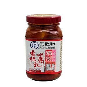 Wangzhihe Rod Fermenterad Tofu chili (Furu, Chili fermented beancurd) 240g