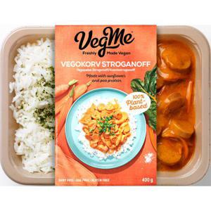 Vegme Korv Stroganoff Vegansk 400g