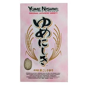 Yumenishiki rundkornigt koshihikari-ris 1kg