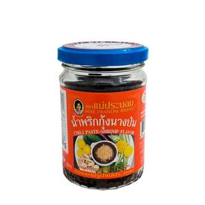 Mae Pra Nom Nam Prik Pao Torkade rakor thailandsk chilipasta 228g