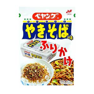 Nichifuri Shokuhin Furikake smaksatt riset med Yakisobakrydda 20g