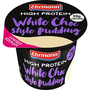 Ehrmann Proteinpudding Vit choklad