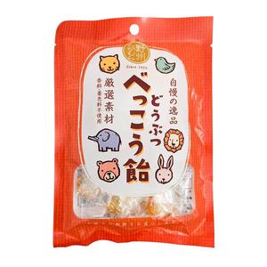 Yashu Bekko Ame traditionella japanska karameller Djur 65g