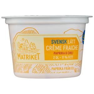 Matriket Creme fraiche paprika & chili