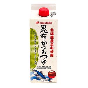 Marutomo Tsuyu med Kombu, Katsuobushi & Sardiner 500ml