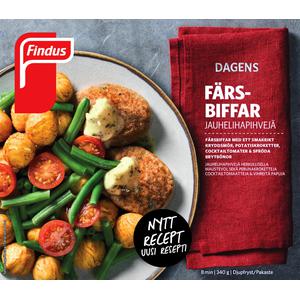 Findus Farsbiffar med Kryddsmor Fryst 340gr