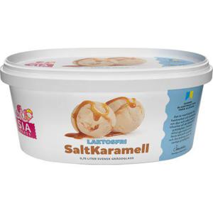SIA Glass Gräddglass Salt Karamell 0,75L Laktosfri