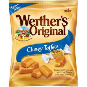 Werthers Gräddkola Chewy Toffees 135g