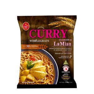 Prima Taste Curry La Mian Fullkornsnudlar akta currypasta & kokosmjolk