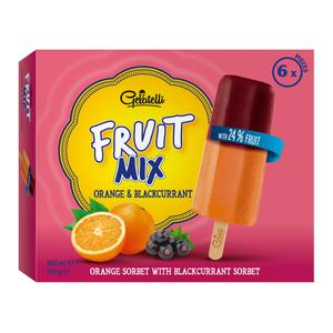 Gelatelli Isglass fruit mix