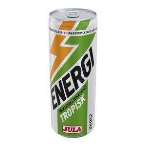 Jula Energidryck Tropisk Sockerfri