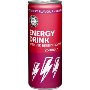 Euroshopper Energidryck Red Berries
