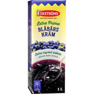 Ekströms Blåbärskräm Extra Prima 1L