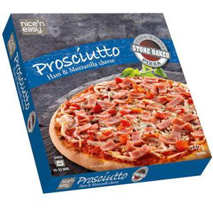 Nice N Easy Pizza Stenungsbakad Skinka Fryst 340g Nice'n easy