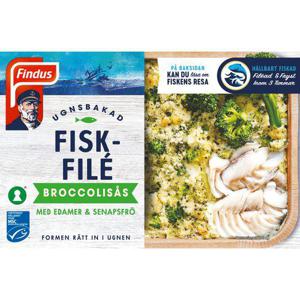 Findus Ugnsbakad Fisk Broccolisås Fryst MSC 380g