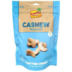Exotic Snacks Cashew Naturella 150g