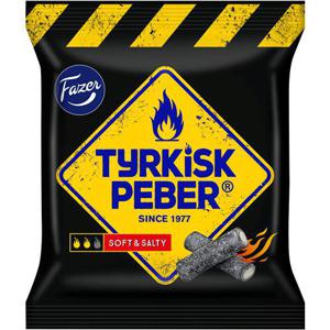 Fazer Konfektyr Lakrits Soft & Salty 150g Tyrkisk Peber