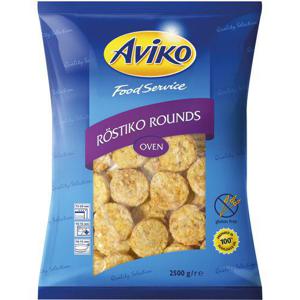 Aviko Rösti Runda Fryst 2500g