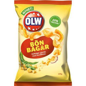 OLW Bönbågar Ost 135g
