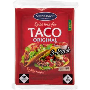 Santa Maria Taco Kryddmix Mild 3-p