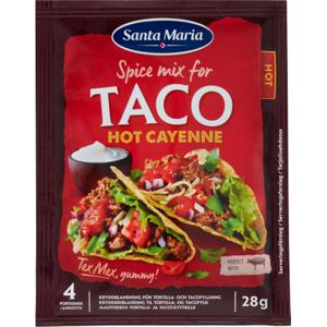 Santa Maria Taco Kryddmix Hot 28g