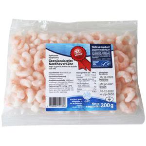 Fisherman Seafood Skalade Räkor XL Fryst MSC 200g Fisherman
