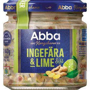 Abba Sill Ingefära/Lime 240g