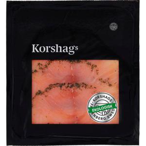 Korshags Gravad Laxfilé skivad EKO/KRAV 100g