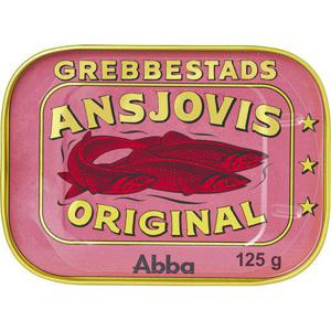 Grebbestads Ansjovis Original 125g