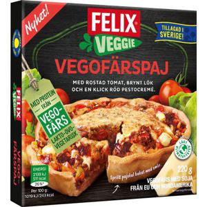 Felix Vegofärspaj Fryst 220g