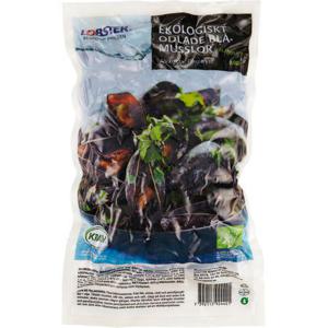 Fiskeriet Blåmusslor med Skal Fryst EKO/KRAV 800g Lobster