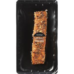 Korshags Laxfilé Varmrökt Toscana 125g