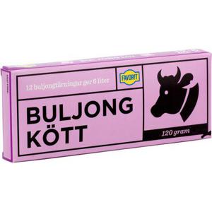 Favorit Köttbuljong 12-p