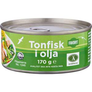 Favorit Tonfisk Olja 170g
