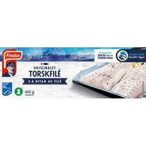 Findus Torskfilé Fryst MSC 400g