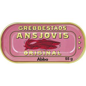Grebbestads Ansjovis Benfri 55g Grebbestad
