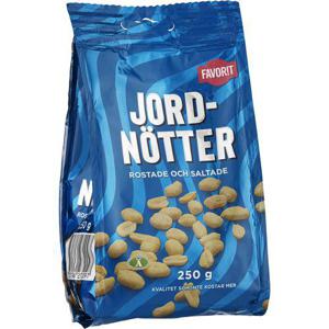 Favorit Jordnötter Saltade 250g