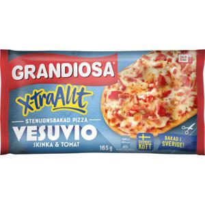 Grandiosa Mini Pizza Vesuvio X-Tra Allt Fryst 165g