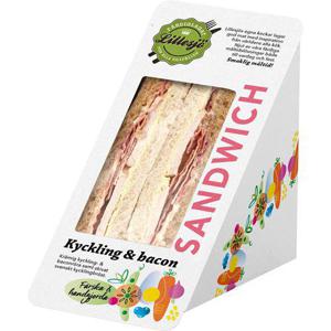 Lillesjö Sandwich Kyckling & Bacon 160g