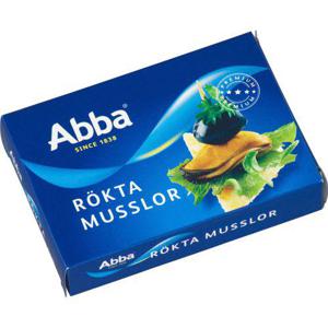 Abba Rökta Musslor 105g