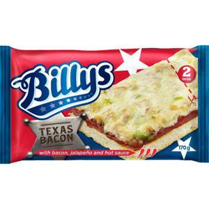 Billys Pizza Texas Bacon Fryst 170g