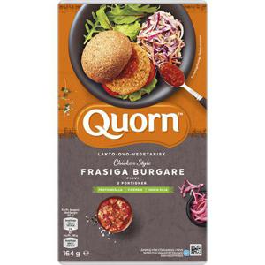 Quorn Burgare Chicken Style Vegetariska 164g